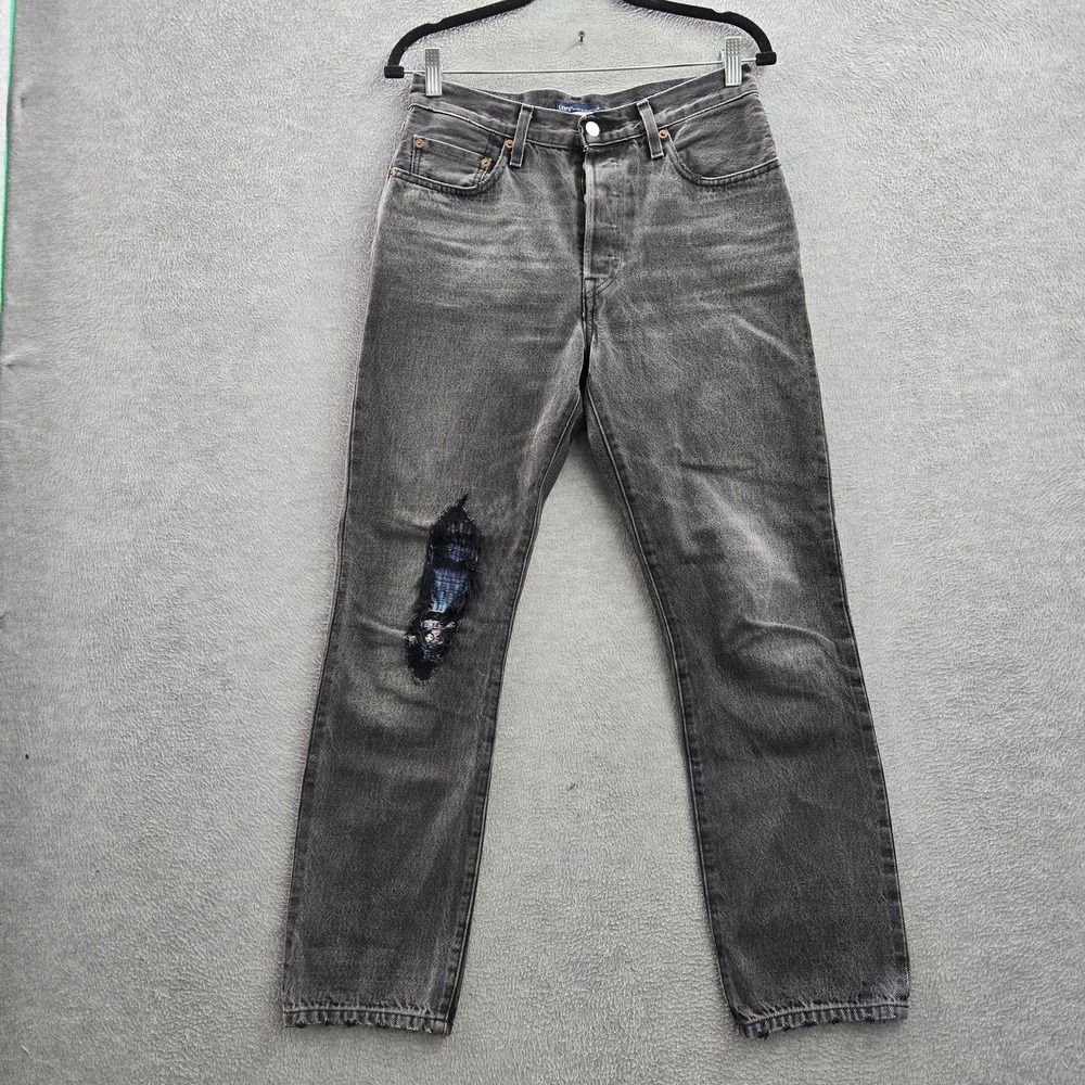 Levi's 501 Made & Crafted Women Jeans 27X28 Original Fit Straight Selvadge Big E
